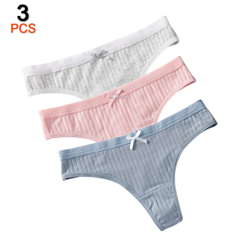 Mgreen Qpink Gray 3 шт./лот, женские хлопковые стринги и стринги, бесшовные трусики, нижнее белье, женские сексуальные трусики, женское нижнее белье, женские танга, новинка - Цвет: Mgreen Qpink Gray