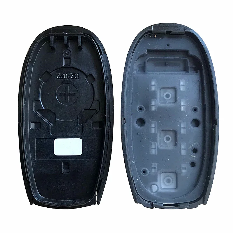 2 кнопки дистанционный Автомобильный ключ смарт-карта брелок для ключа HU87R лезвие
