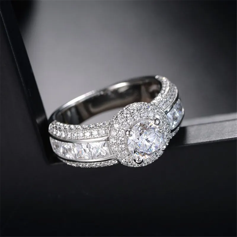 Горячая Распродажа модные ювелирные изделия из фианита класса ААА круглые