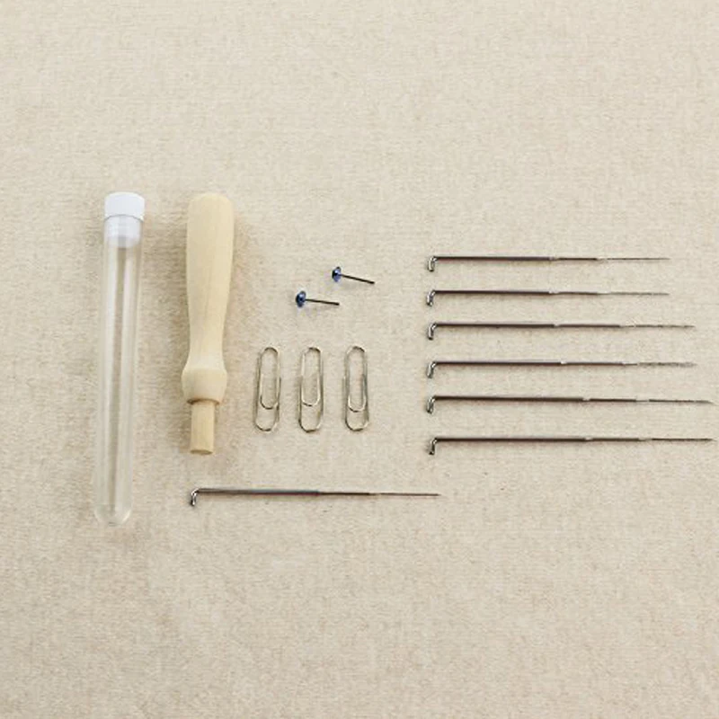 Шерстяное волокно г/пакет 100 ровинг для иглы валяния 6 стиль Базовый комплект в