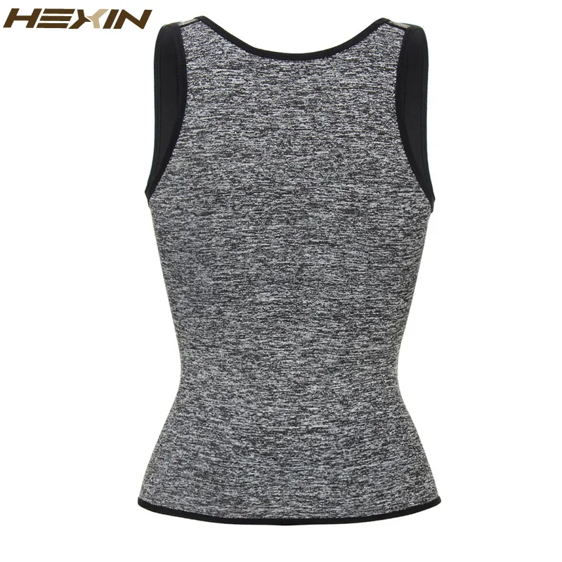 HEXIN женский потный тренажер для талии утягивающий жилет шейпер похудения
