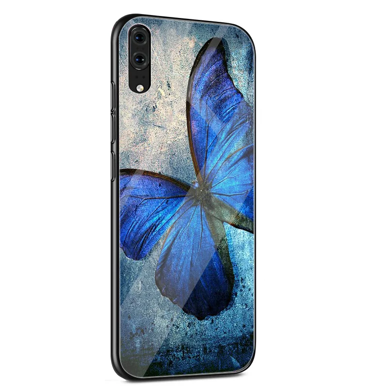 Чехол из закаленного стекла для Huawei P30 P10 P20 Pro P Smart Mate 10 20 Lite Y6 Y9 Honor 7A 8X9