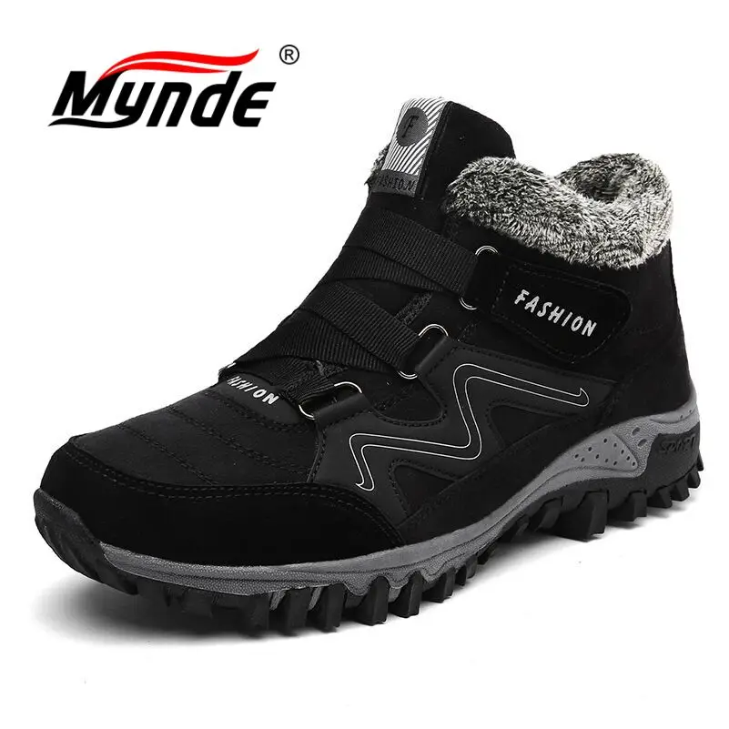 Мужские замшевые ботинки на меху размеры 39 46|Зимние сапоги| |