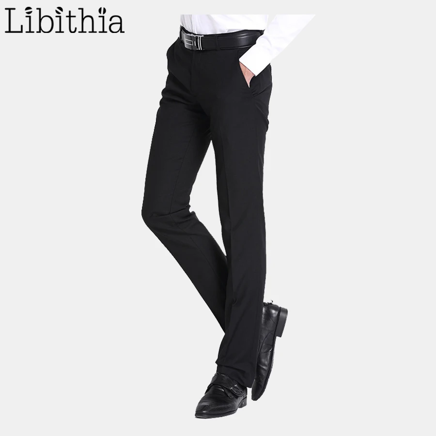 Новое поступление строгий Свадебный мужской костюм брюки для мужчин