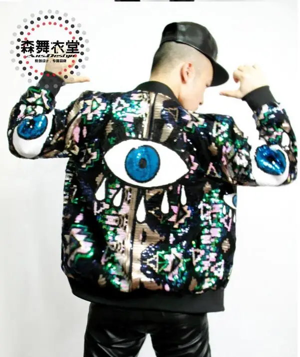 Новинка 2019 мужская одежда в европейском и американском стиле певец диджей хип