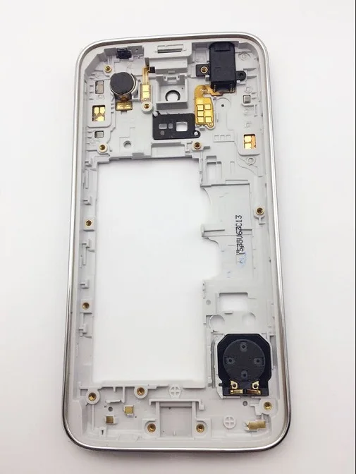 Средняя рамка Корпус Крышка объектива камеры стекло для samsung Galaxy S5 mini G800