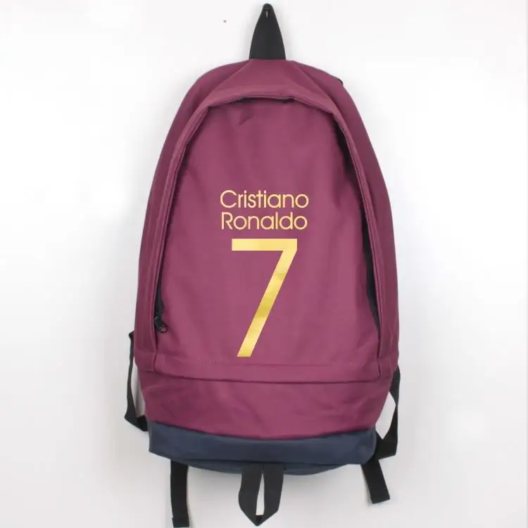 Рюкзак для мальчиков из ткани Оксфорд с изображением Криштиану Роналду|mochila