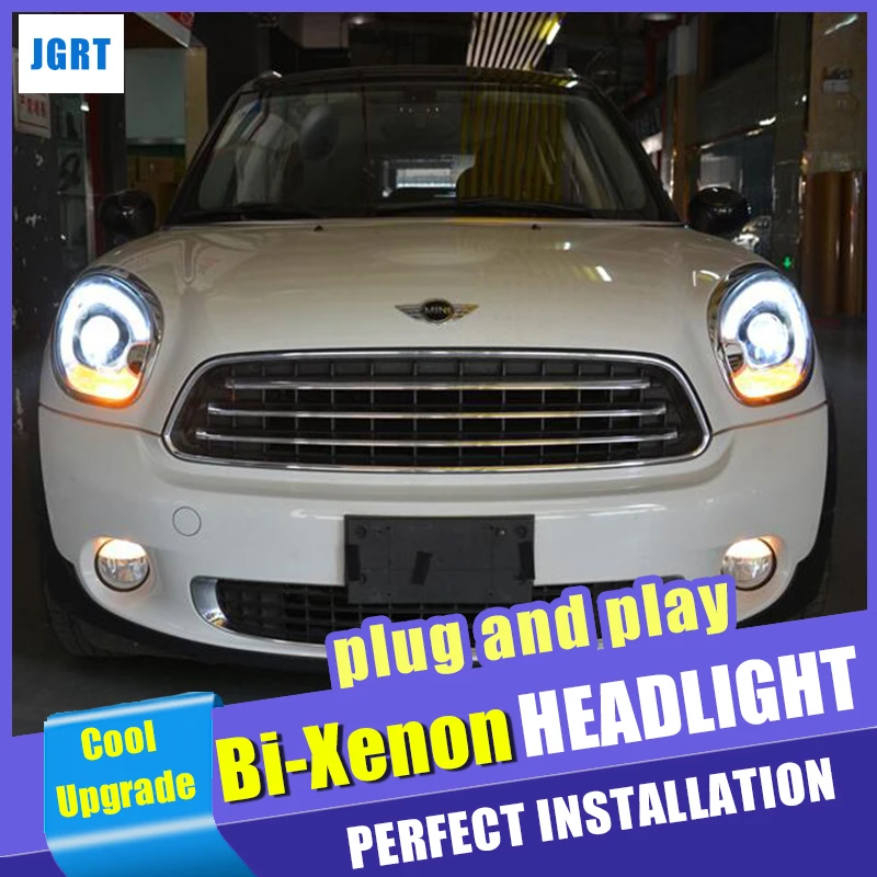 2007-2016 Автомобильная фара для стайлинга BMW MINI Cooper Countryman R60 фары ксеноновые линзы