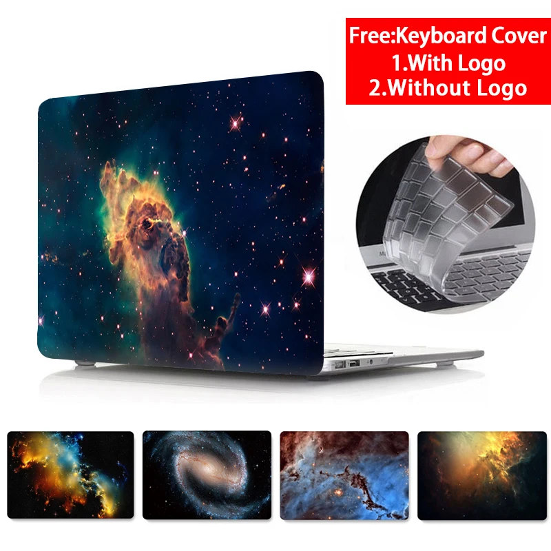Космический матовый чехол для Apple Macbook Pro Retina Air 11 12 13 15 прозрачный Mac book A1708 A1502 A1706