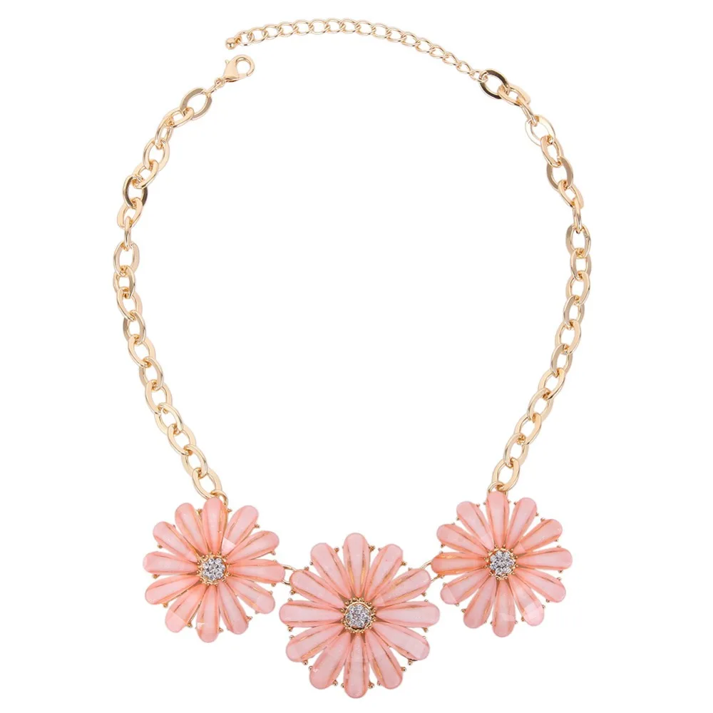 Большой гламур хрустальный цветок ожерелье | Украшения и аксессуары