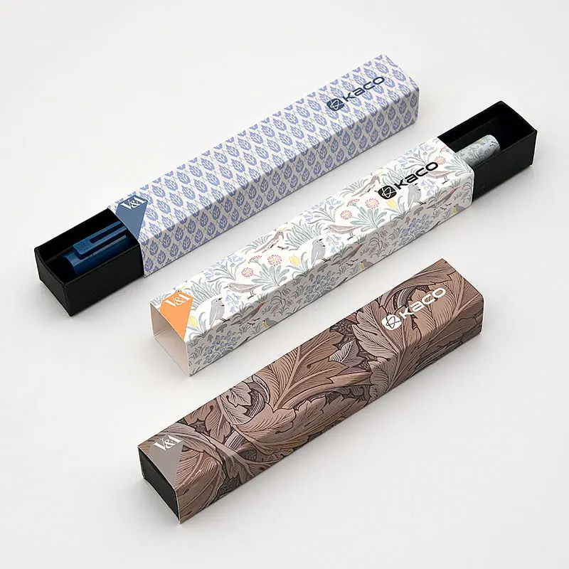 Новинка, KACO X V& A, музейная серия, небесная авторучка, шмифт, конвертер, дополнительный тонкий наконечник, 0,38 мм, чернильная ручка, Подарочная коробка, Офисная коллекция