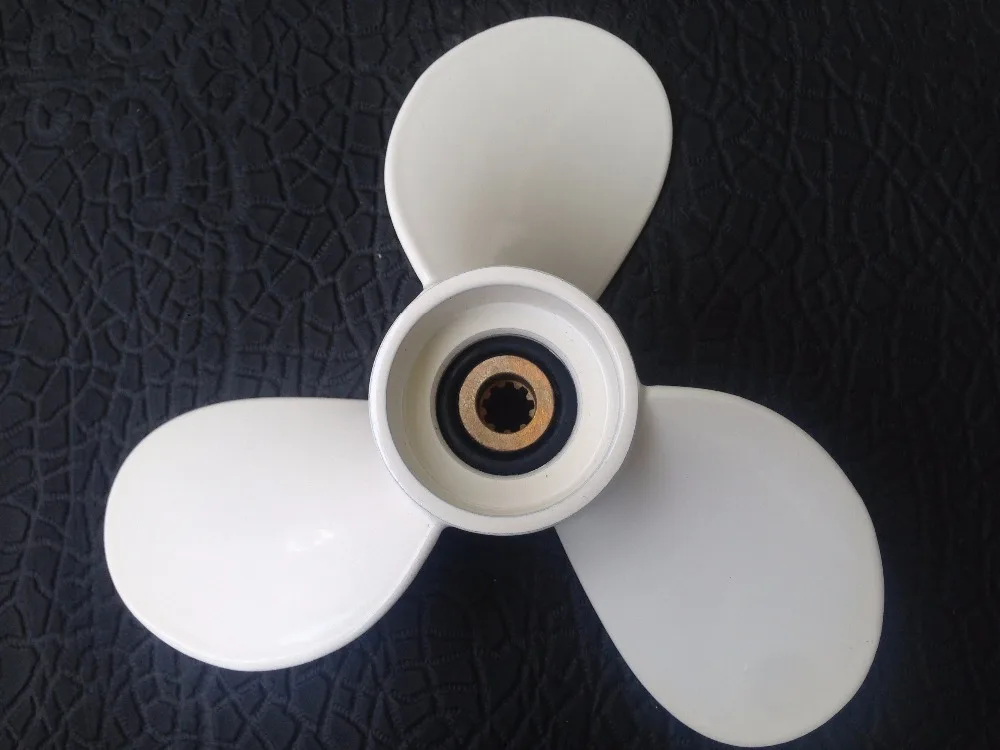 marine propeller 7 1/2x7 Для 3.5HP 5HP 6HP для yamaha подвесной мотор винты 9 зуб позвоночник алюминия