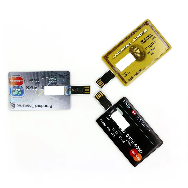 USB-флеш-накопитель в новом стиле 4 ГБ 8 16 32 64 HSBC MasterCard кредитная карта