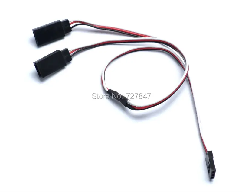 Новый 300 мм 30 см Y Тип расширенная линия удлинитель провод кабель для JR Servo ESC rc
