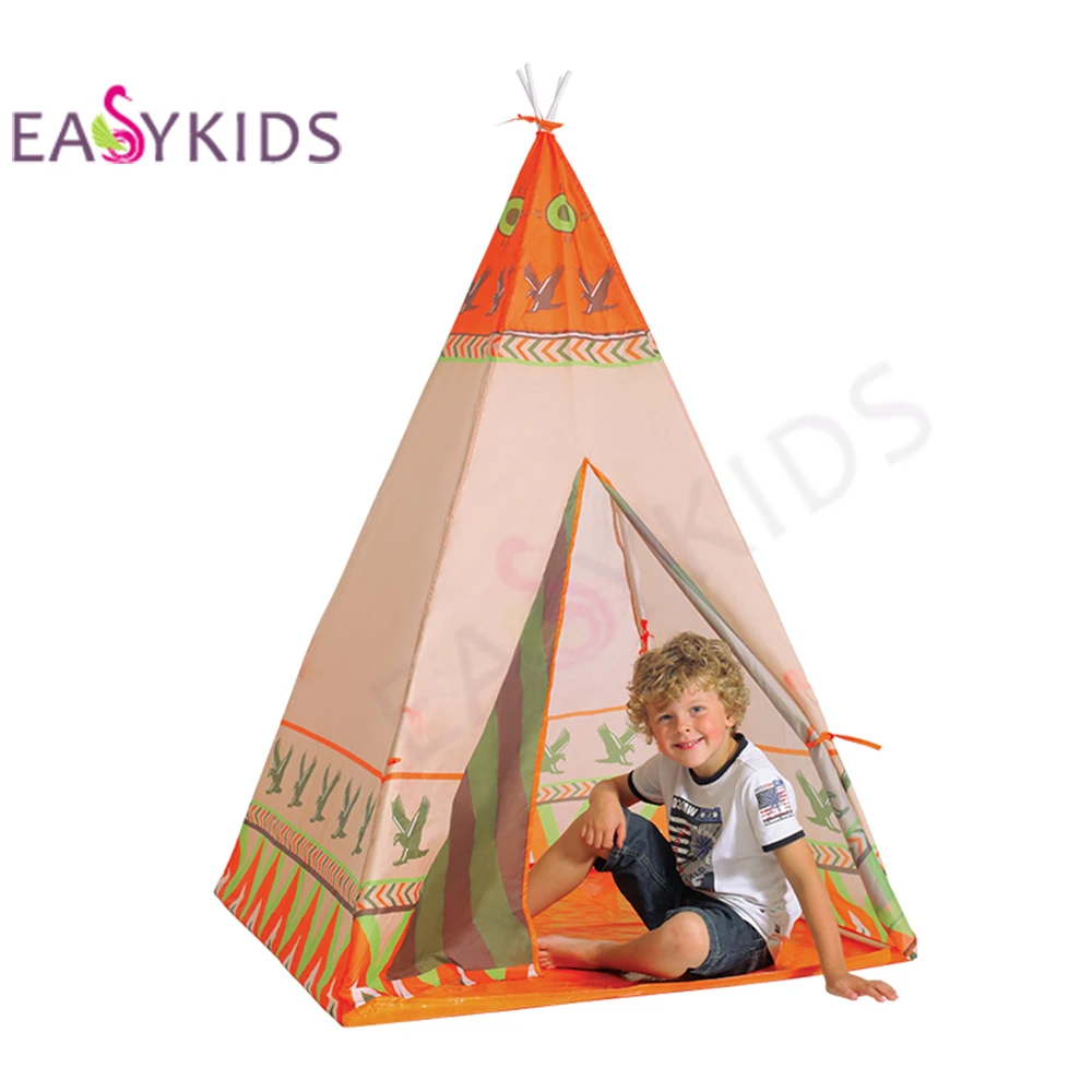 2 стильные горячие натуральные индийские узоры палатка для детей Teepees