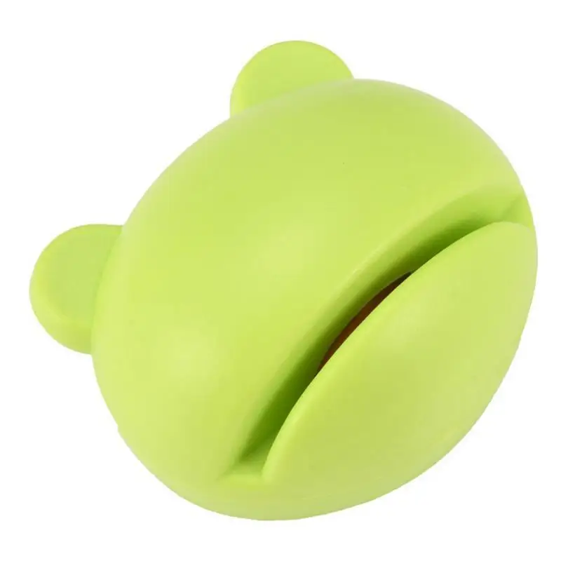Grass Green Мини нож Многофункциональная точилка мультфильм дизайн стабильный кухонные инструменты точильный камень для ножа Кухонные гаджеты - Цвет: Grass Green