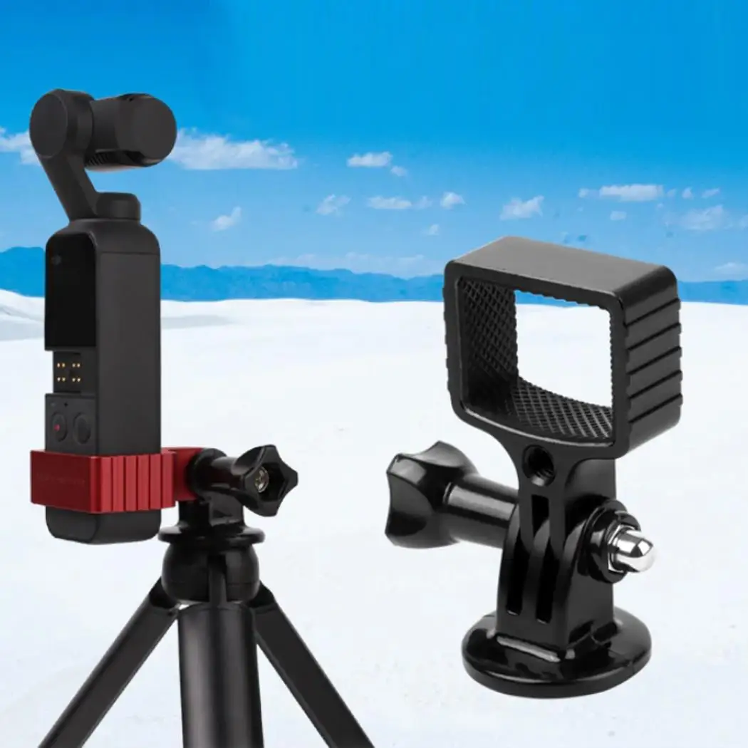 Удлинительный монтажный адаптер из алюминиевого сплава для Gopro DJI черный