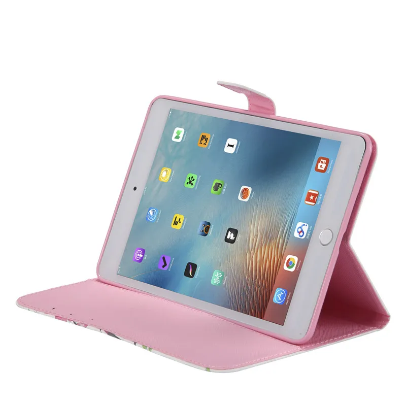Чехол для IPad Pro 9 7 дюйма чехол Apple PU кожаный подставка с откидной силиконовой