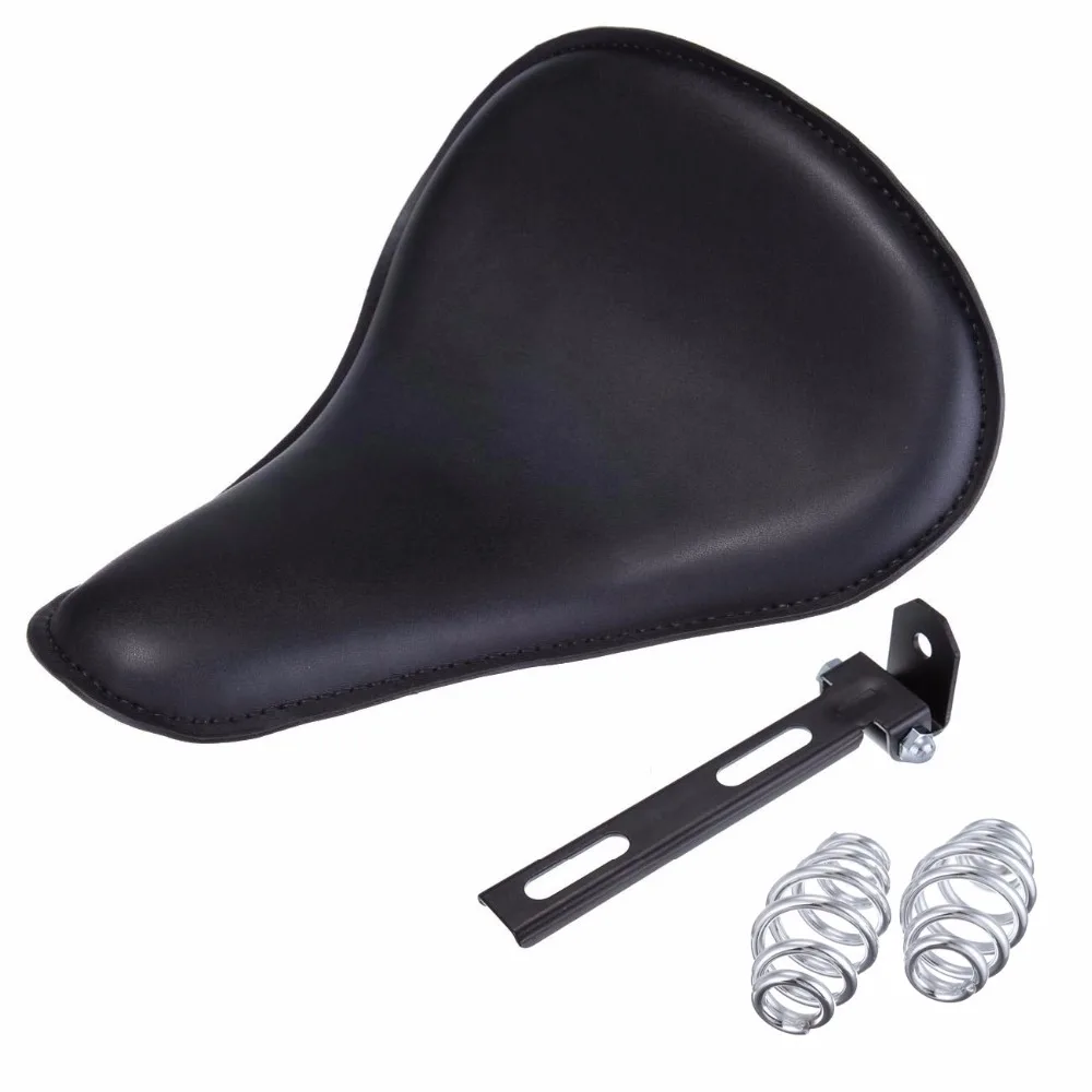 11 8 &quotмотоцикл Solo Seat &amp 2 8&quot пружины с кронштейном для Honda Yamaha Harley Sportster Chopper Bobber