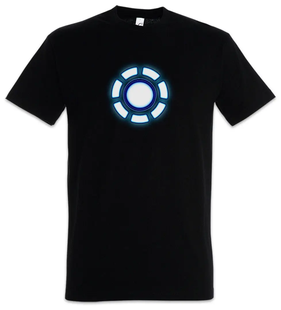 Дуговой реактор II Футболка-железный мстители Tony Stark Mark Man invicible Industries 2019 модная