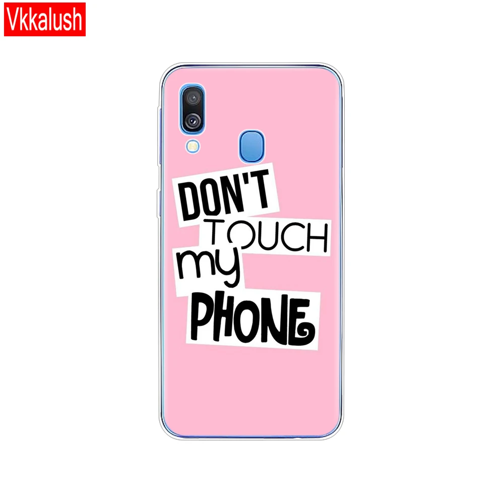 Чехол для телефона, чехол для samsung A40, мягкий силиконовый чехол на заднюю панель для samsung Galaxy A40 A405, SM-A405F, A405F, мультяшная задняя крышка - Цвет: 80107
