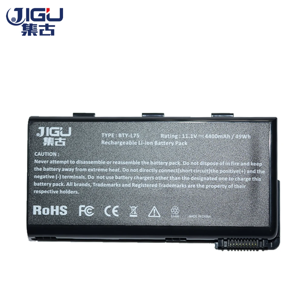 JIGU Bty L74 гарантия 1 год! Новый ноутбук аккумулятор для MSI 957 173XXP 102 BTY MS 1682 S9N 2062210 M47