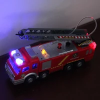 fireman sam toy car model small music lights fire truck life saving lada samara kids toy water spray sprinkler fire engines
