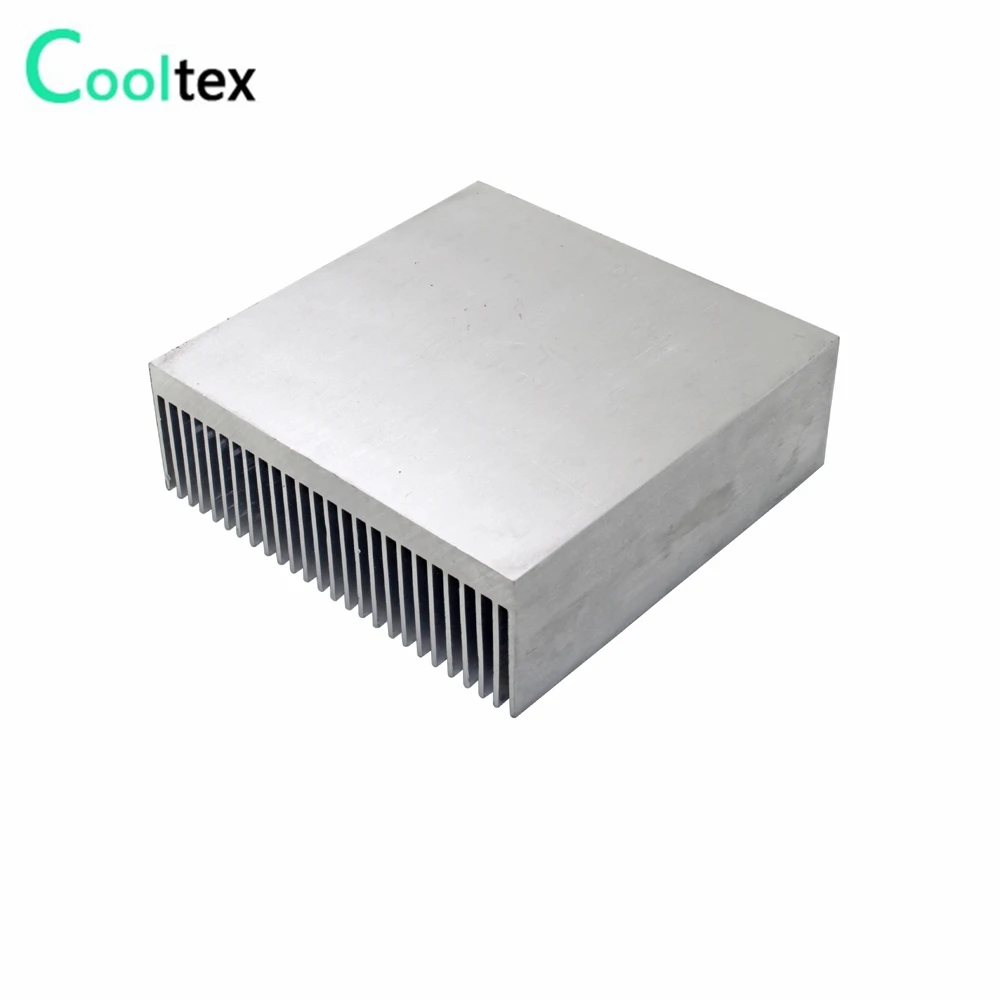 Фото Extruded Aluminum heatsink 80x80x26.9mm for Chip VGA  RAM LED  IC Electronic integrated circuit radiator COOLER cooling №3