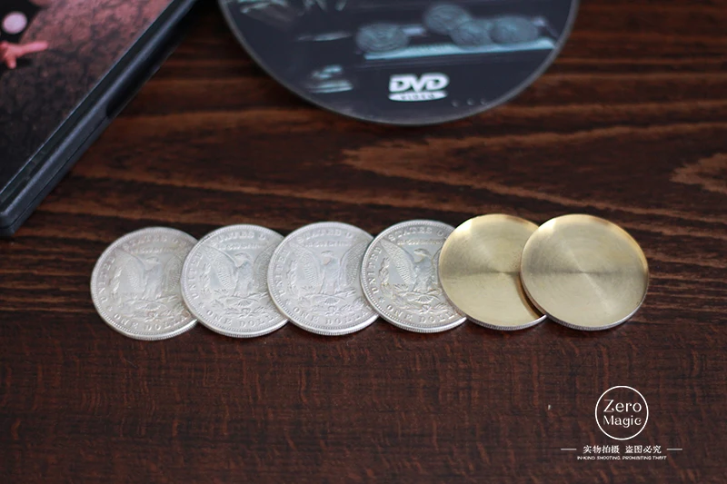 Rhapsody в Моргане от Global Magic-магический трюк крупный план иллюзия монета магия супер