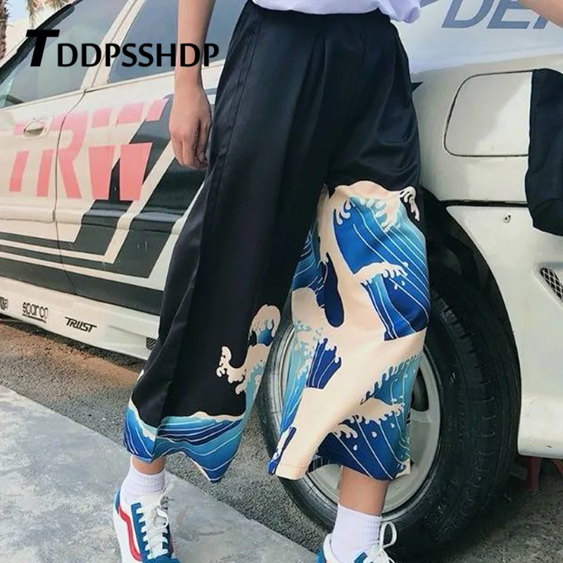 Женские повседневные брюки в стиле Харадзюку популярные Корейском для молодых