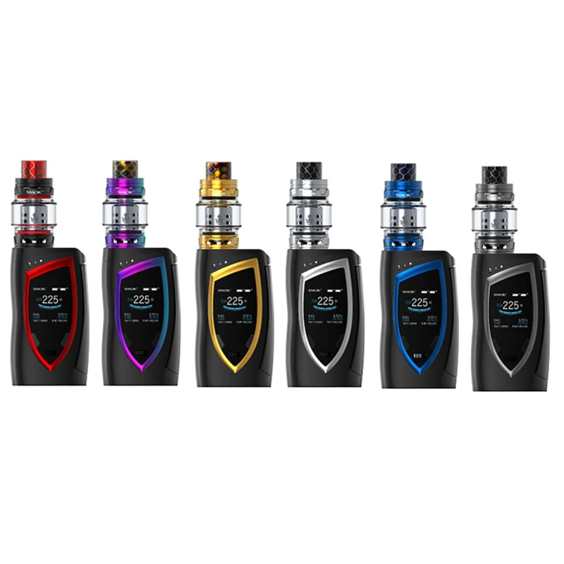 Оригинальный электронных сигарет SMOK Devilkin 225 W Starter Kit 8 мл TFV12 принц Танк Вт BOX MOD Vape