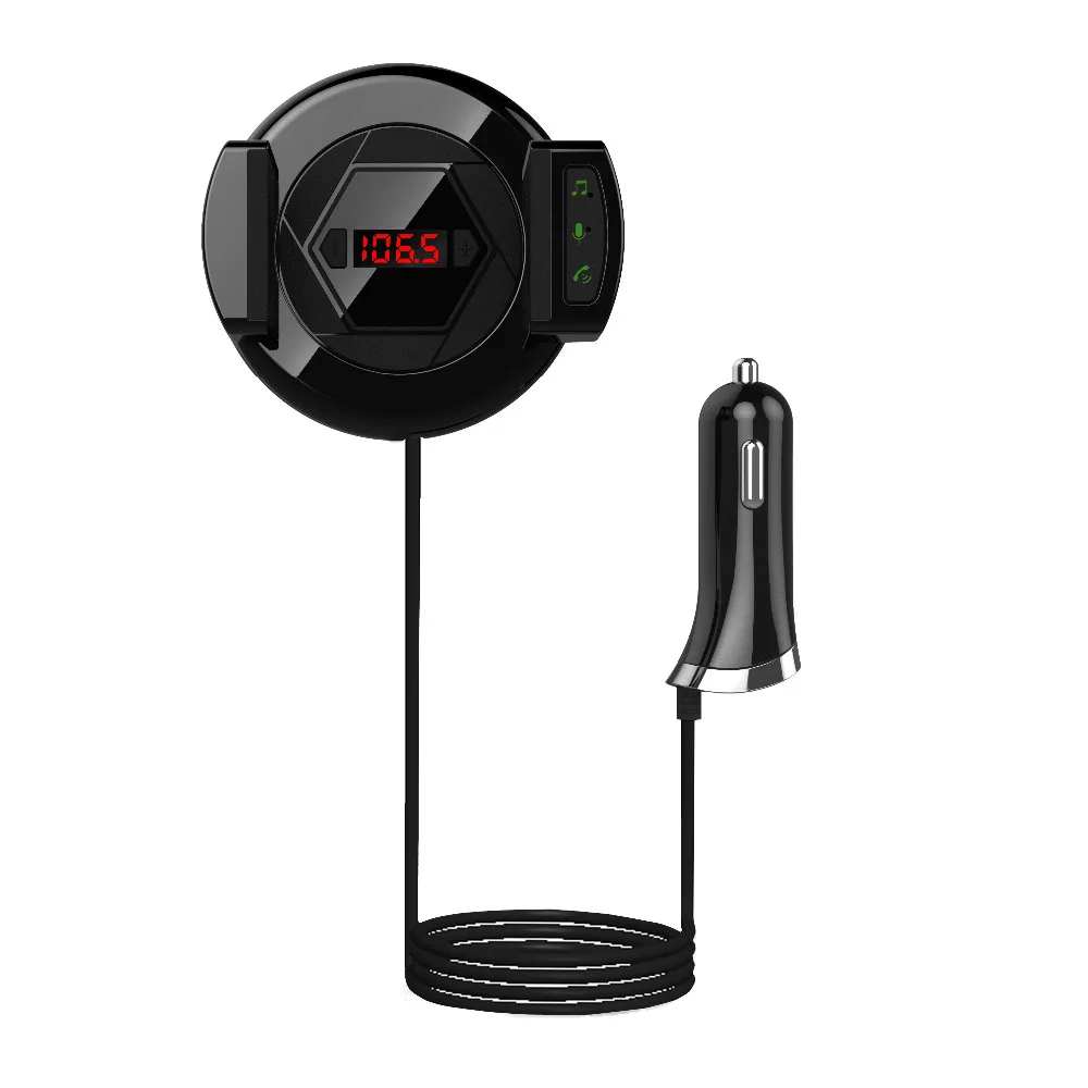 Bluetooth FM трансмиттер V4.1 модулятор автомобильный комплект громкой связи приемник