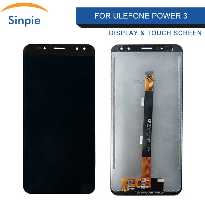 Sinpie 100% тестирование работы LCDs для Ulefone мощность 3 сенсорный экран сборки Ремонт