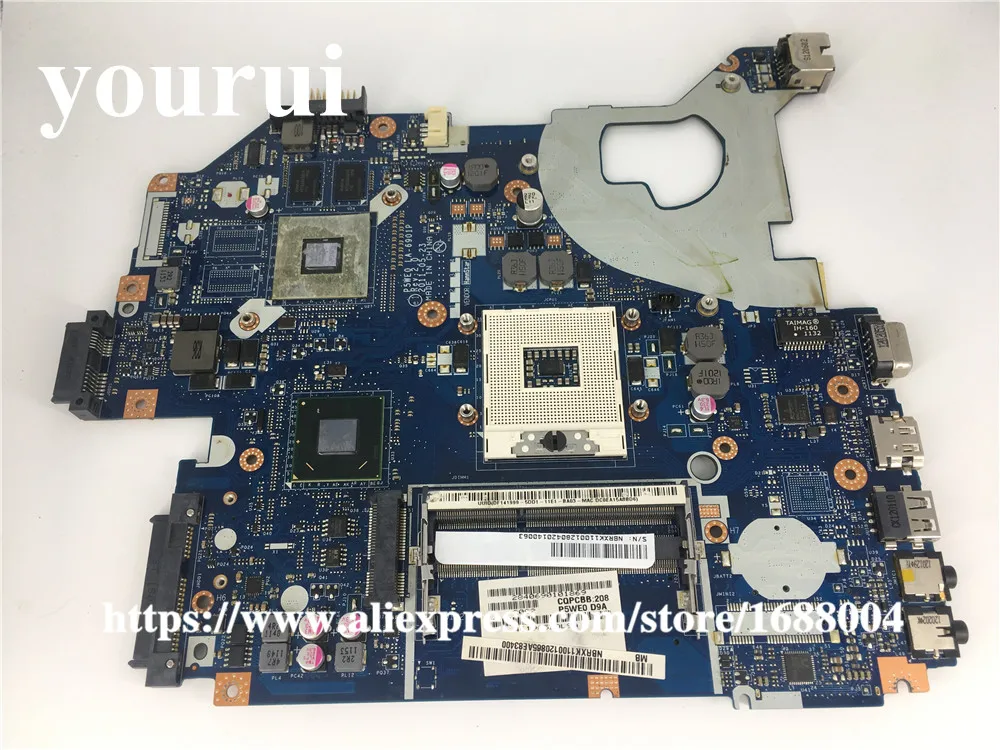 Для Acer Aspire 5750 г 5755 5350 NBRXK11001 NB.RXK11.001 LA 6901P Материнская плата ноутбука