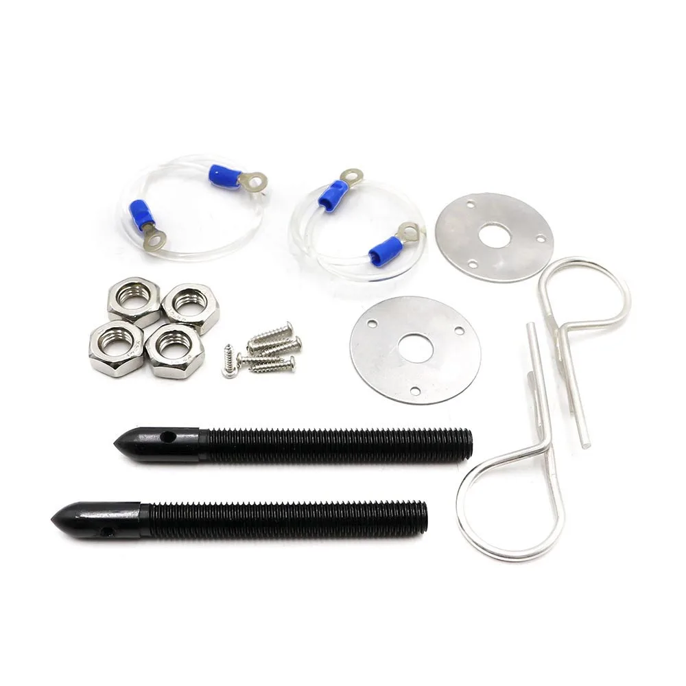 CN четыре цвета штифтов для капота комплект замков замки булавки подходят всех