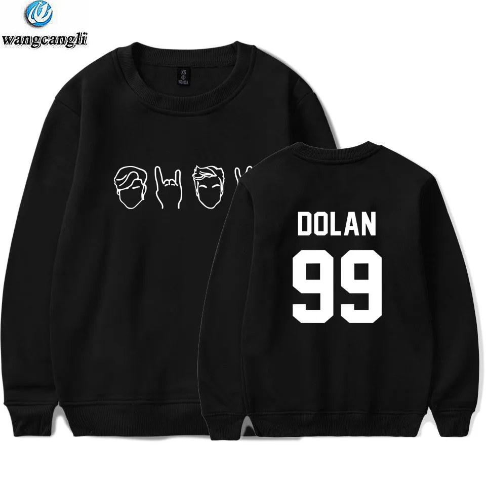 

Dolan Twins Hoodie Sweatshirt Autumn Winter O neck Hip Hop Youtuber Hoodies Sweatshirts Pullover Streetwear Tracksuit Dolan Twin
