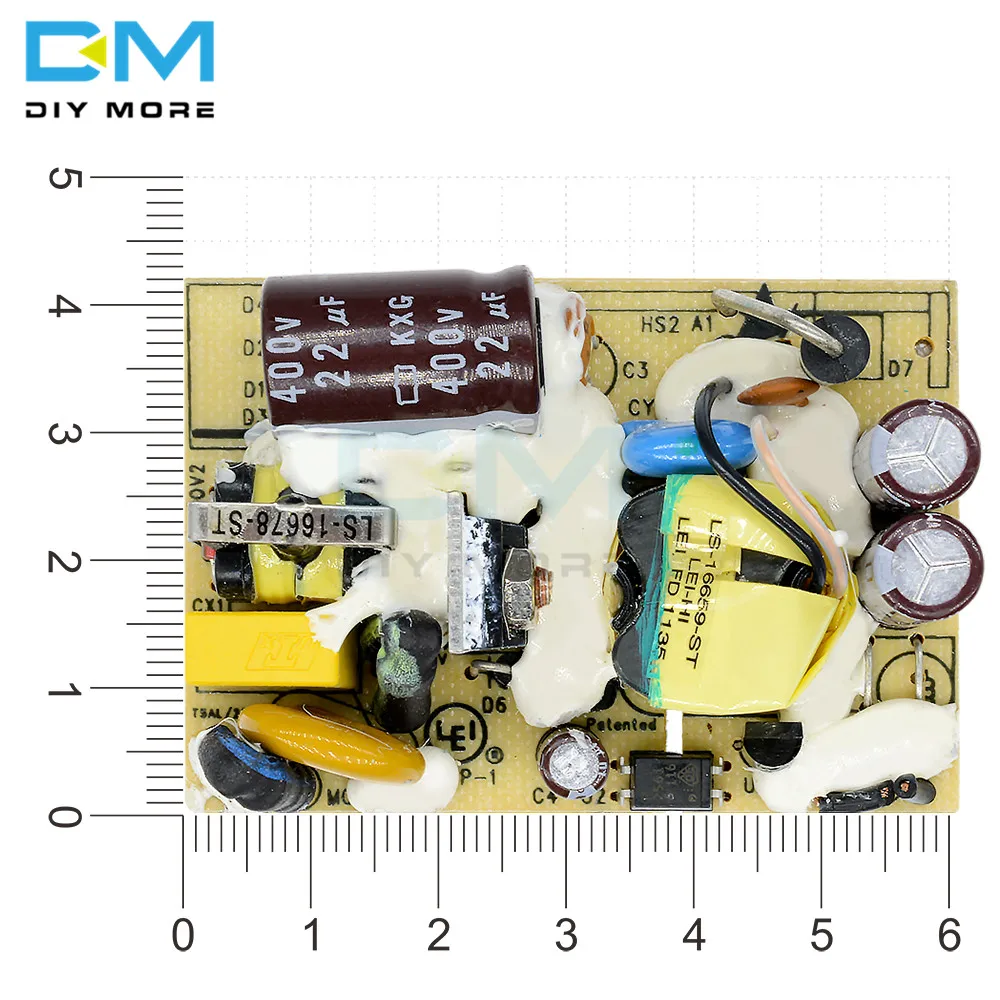 AC DC 12V 2A Импульсный блок питания постоянного тока регулятор напряжения