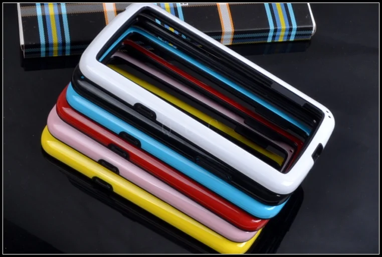 Гибридная мягкая резиновая защитная рамка бампер из ТПУ для Samsung galaxy s5 i9600 G900