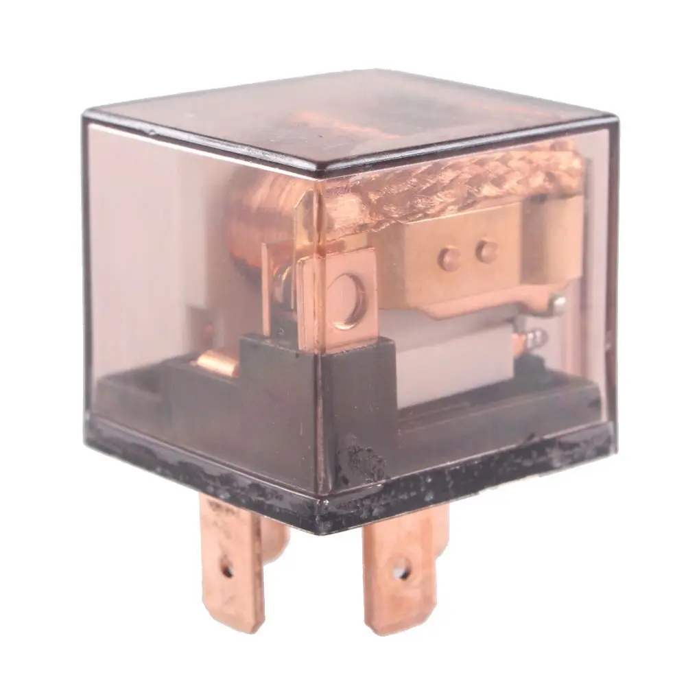 Прозрачное реле EE support 12 V вольт DC 80A AMP SPST 4-контактное для автомобиля грузовика |
