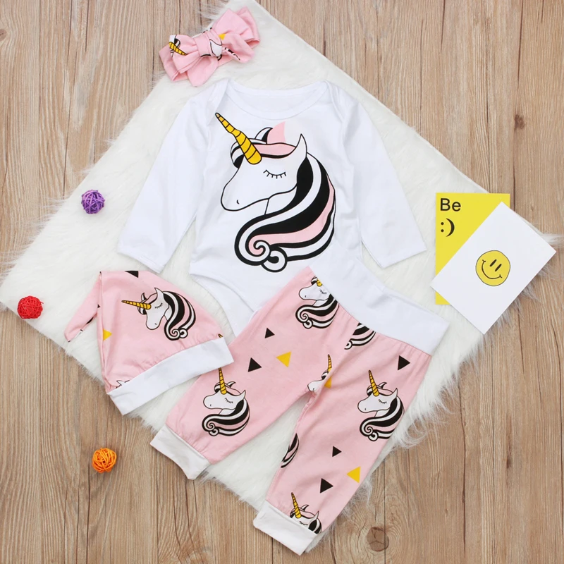 4 шт./комплект детский хлопковый комбинезон с длинным рукавом на возраст 6 24