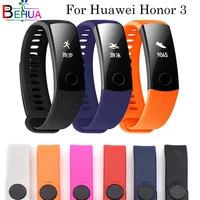 wrist strap soft silicone adjustable band for huawei honor 3 bracelet watch replacement strap accessory for huawei honor 3 band