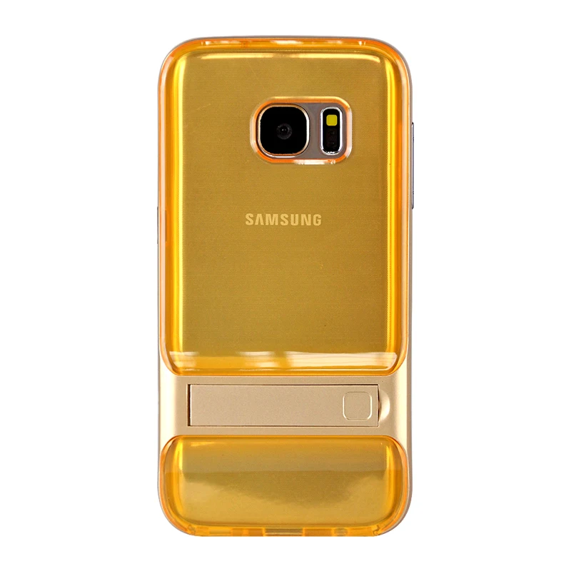 ITEUU PC + TPU чехол с подставкой для Samsung Galaxy S7 чехлы Противоударная задняя крышка