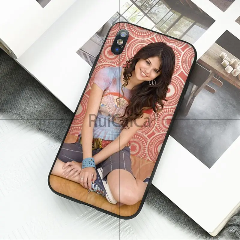 Ruicaica sexy Selena Gomez Роскошный Уникальный Дизайн чехол для телефона iPhone 8 7 6 6S Plus 5 5S SE XR X