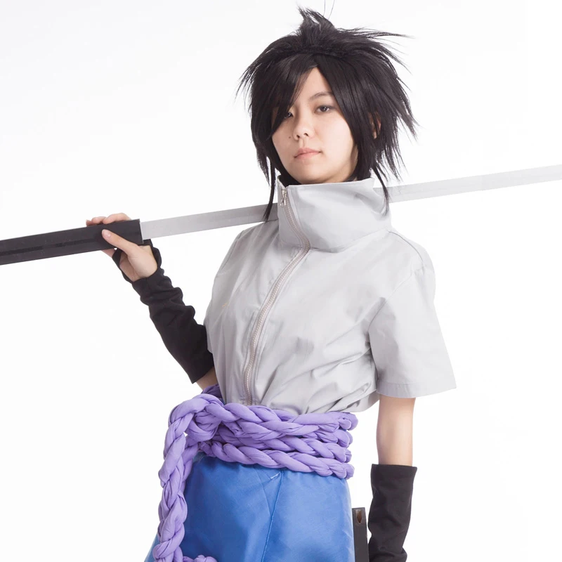 Milky Way аниме Учиха Косплей костюм Sasuke Саске 4 поколения набор для Хэллоуина полный