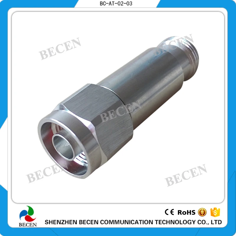 BECEB 2W N JK РЧ аттенюатор DC 3GHz 50ohm 1db 2.db 3db 5db 6db 10db 15db 20 30 40db|attenuator 6db|attenuator 10dbattenuator 30db |