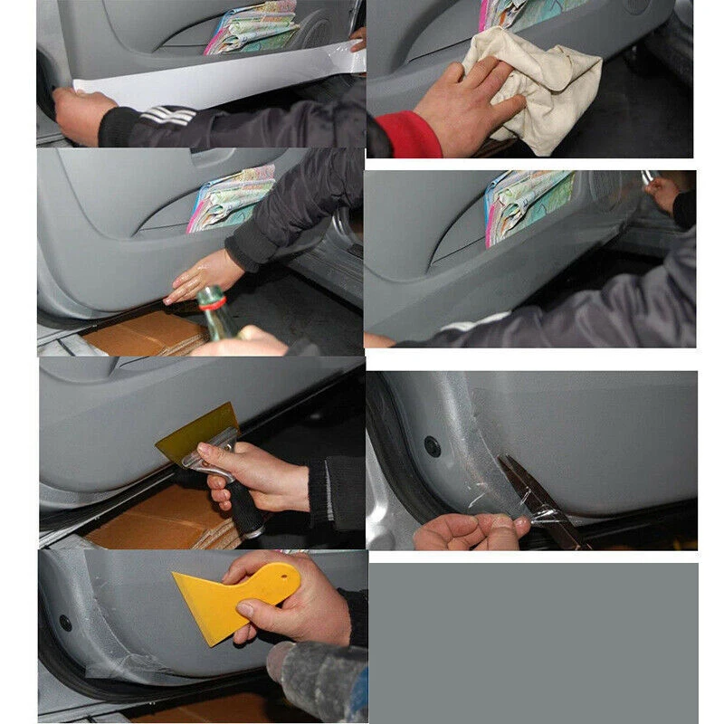 Наклейки виниловая пленка защита от царапин наклейка на дверь порог