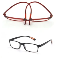 tr reading glasses 1 00 to 4 00 colors black red famre