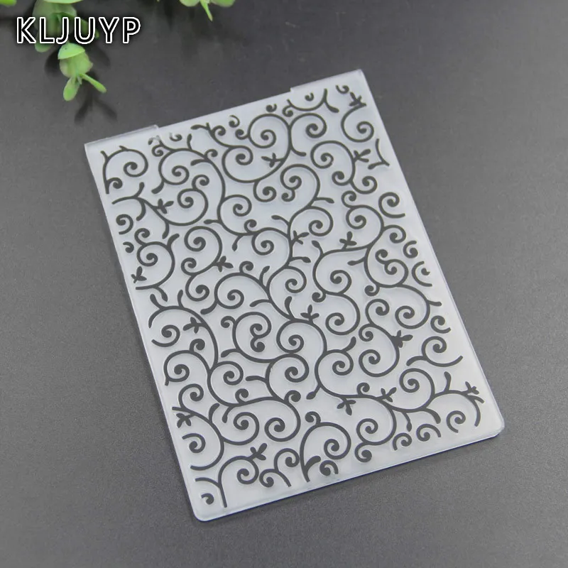 KLJUYP пластиковые папки для тиснения DIY скрапбукинга бумаги ремесло/карты