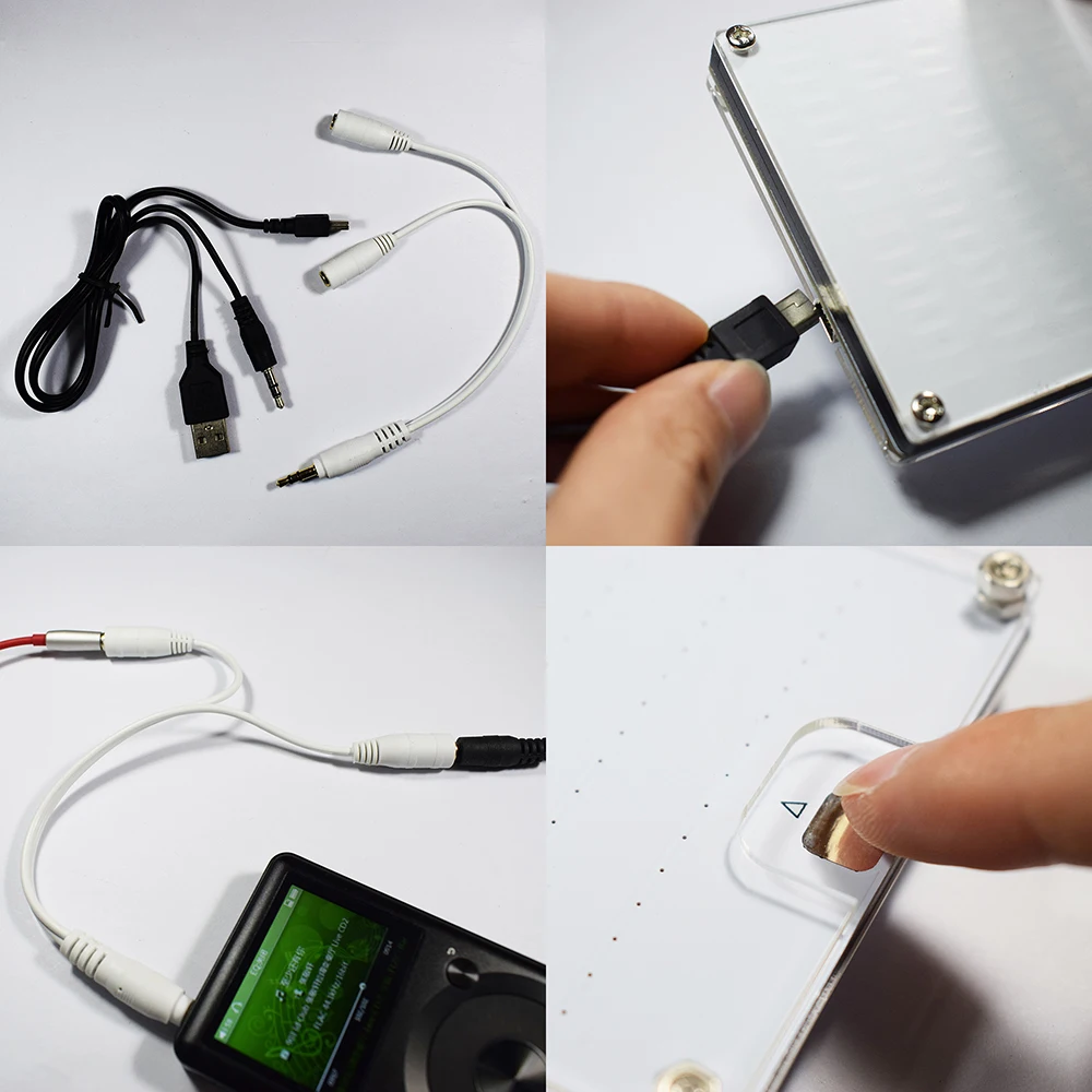 Светодиодный комплект цифрового музыкального спектра DIY сенсорный модуль