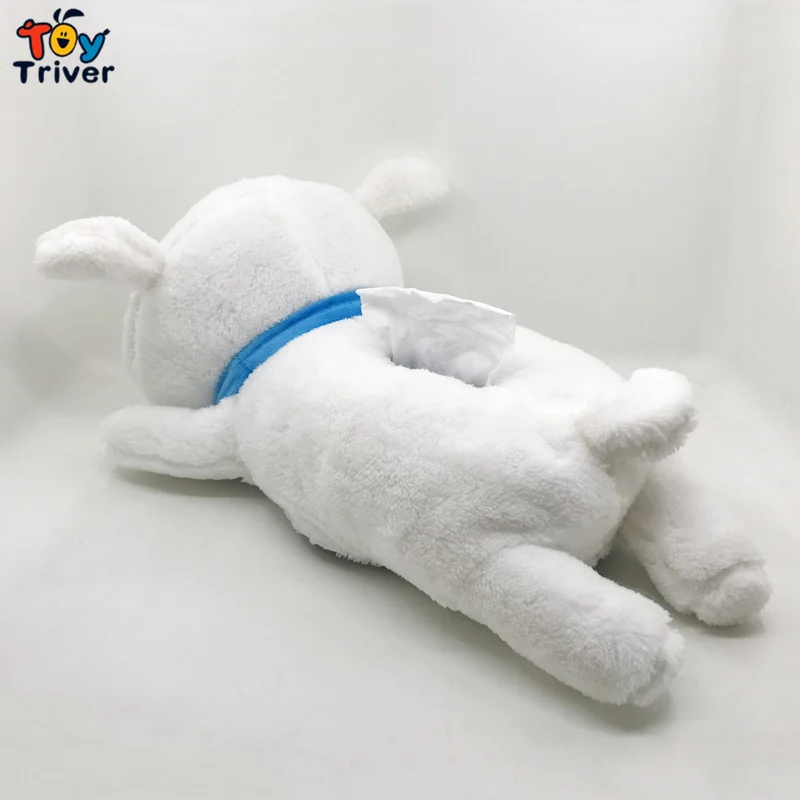 Чехол для салфеток Shin Chan плюшевая игрушка белой собаки чехол держатель бумаги